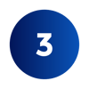 Icon for number 3 Icon for number 3